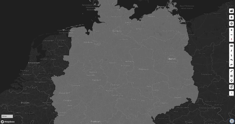 Wenn es dunkel wird, leuchten die Karten erst richtig.