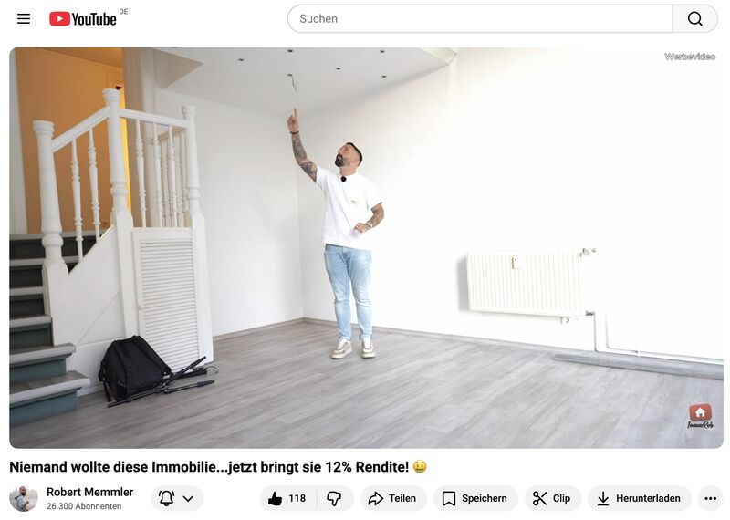 YouTube Tipp: Aus Ladenhüter mach 12%-Rendite-Cashcow