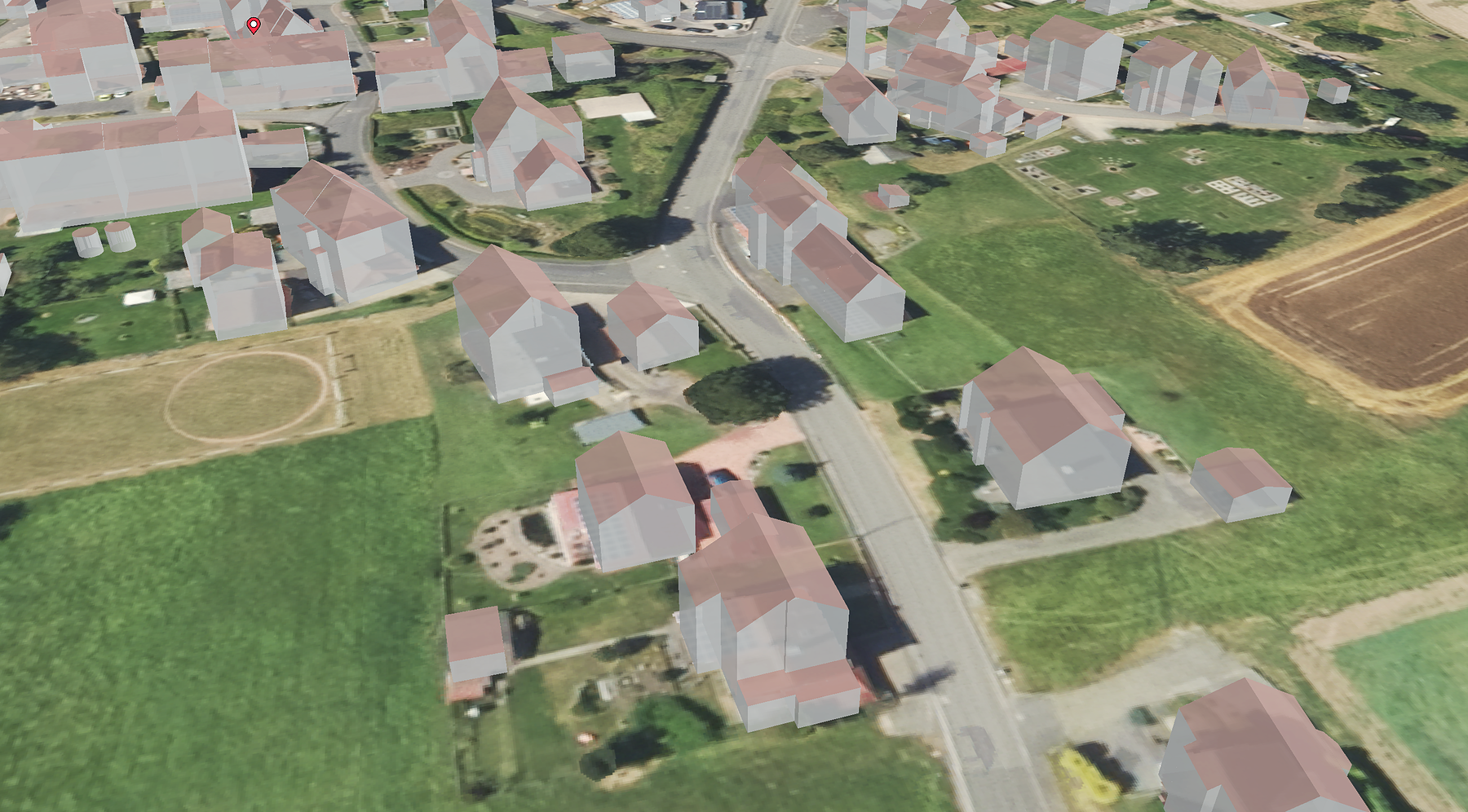 Assetfy-Karte: LoD2 + DGM1-Höhenlinien