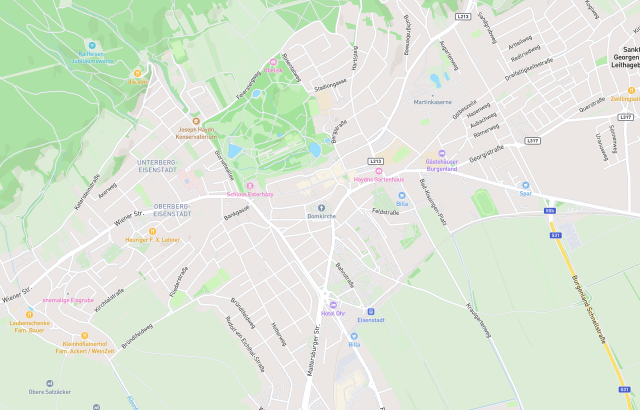Katasterplan Burgenland