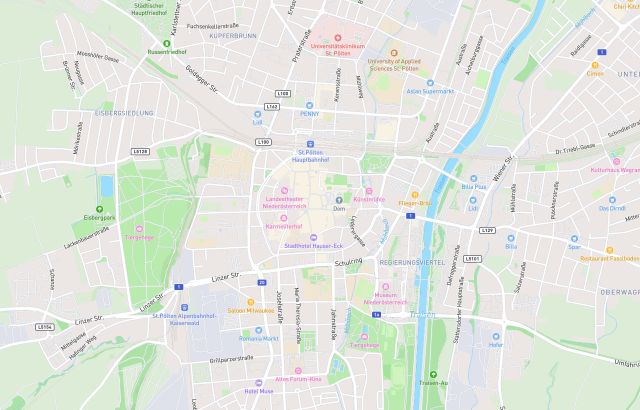 Katasterplan Niederösterreich