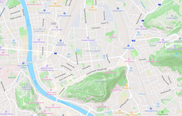 Katasterplan Salzburg