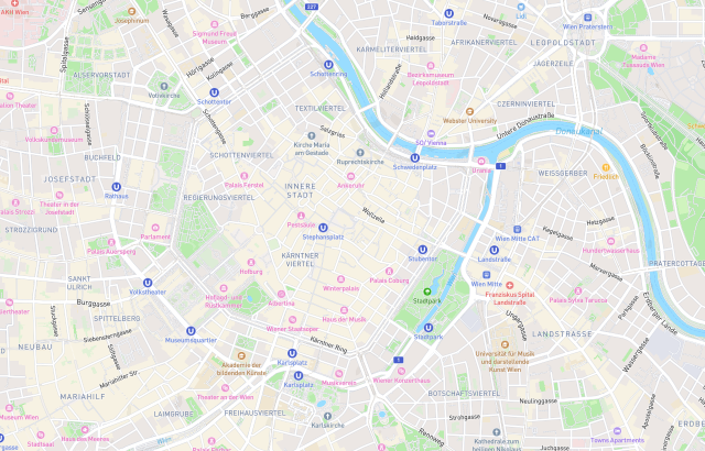 Katasterplan Wien