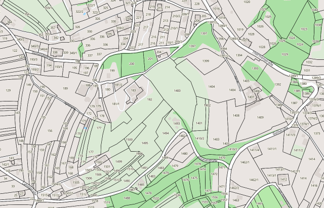Katasterplan Neudauberg