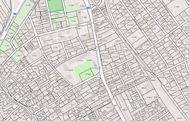 Katasterplan Oberwart