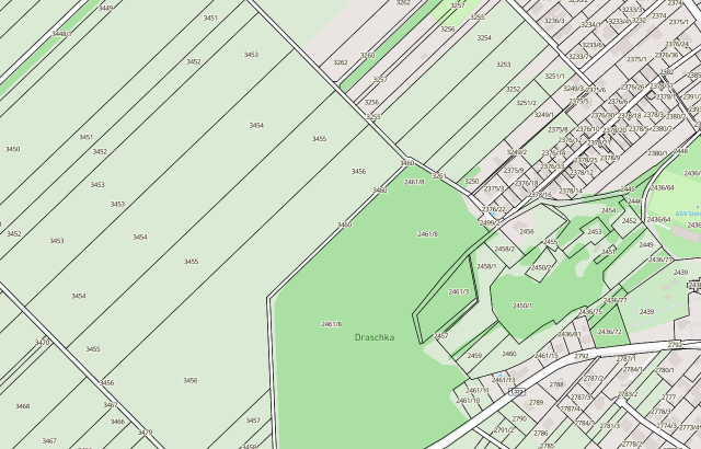 Katasterplan Steinbrunn