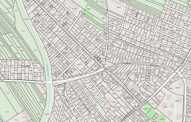 Katasterplan Bisamberg