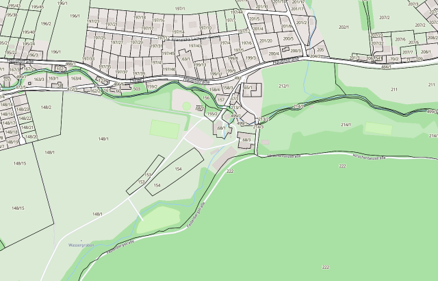 Katasterplan Breitenfurt bei Wien