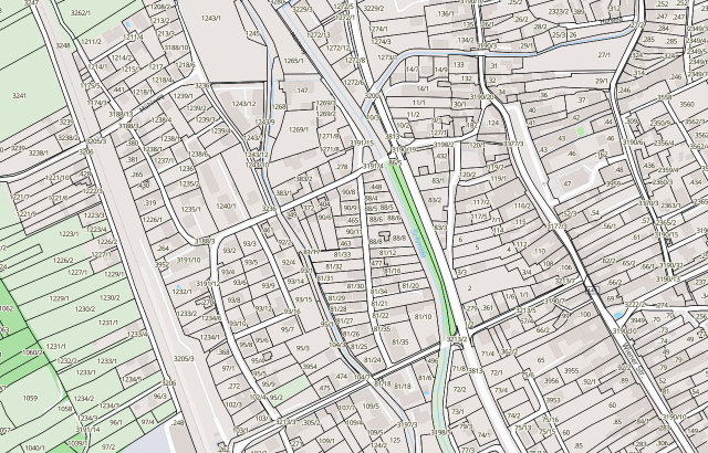 Katasterplan Großweikersdorf