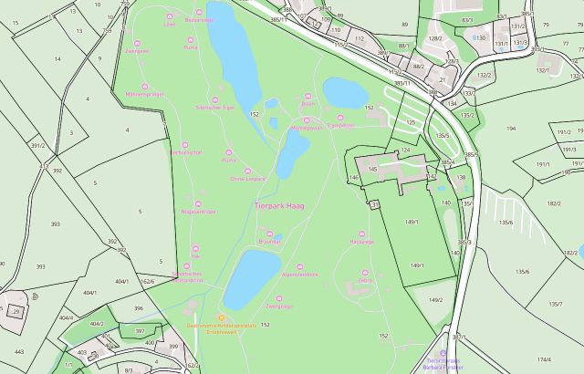 Katasterplan Haag