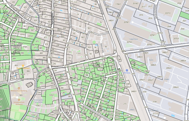 Katasterplan Himberg