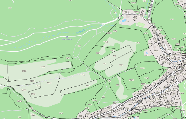 Katasterplan Kaltenleutgeben