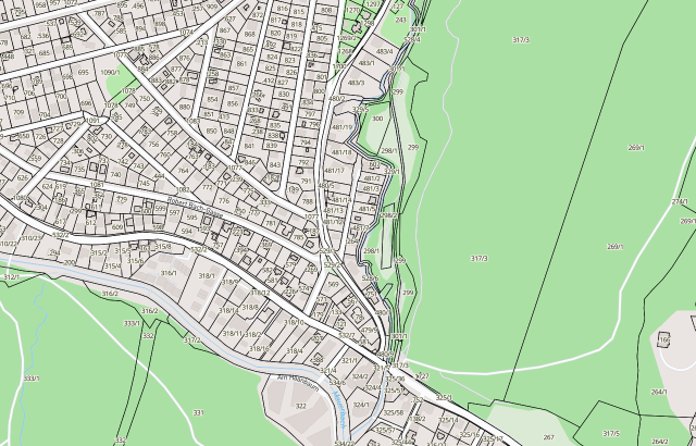 Katasterplan Katzelsdorf