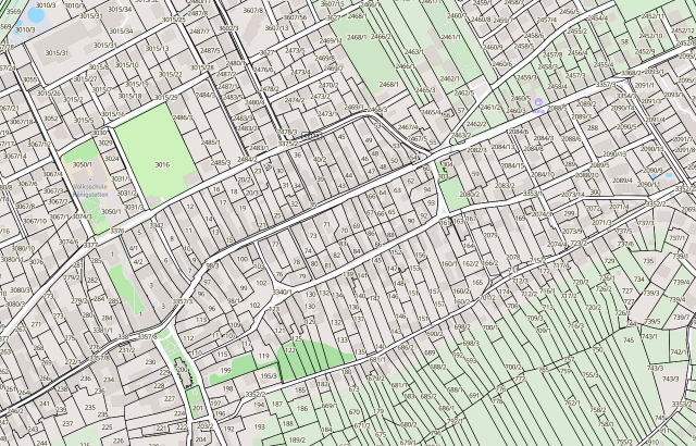 Katasterplan Königstetten