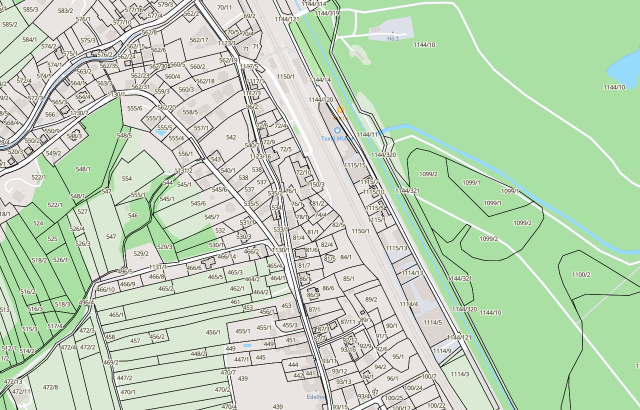 Katasterplan Kritzendorf