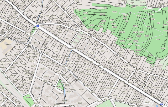 Katasterplan Langenzersdorf