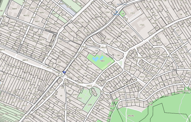 Katasterplan Mannersdorf am Leithagebirge