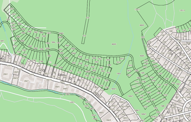 Katasterplan Mauerbach