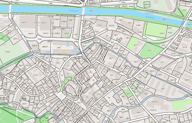 Katasterplan Neunkirchen