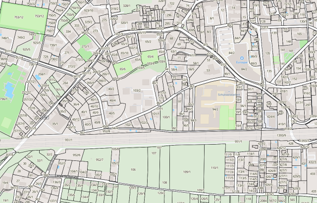 Katasterplan Pöchlarn