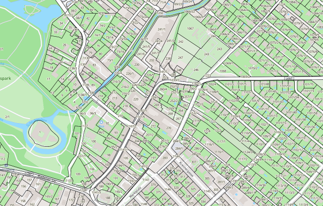 Katasterplan Pottendorf