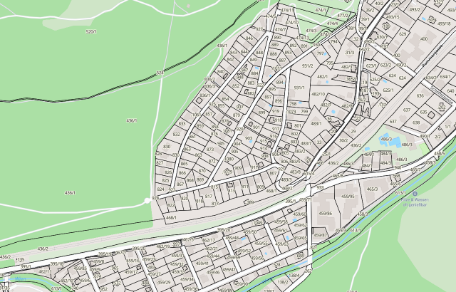 Katasterplan Purkersdorf