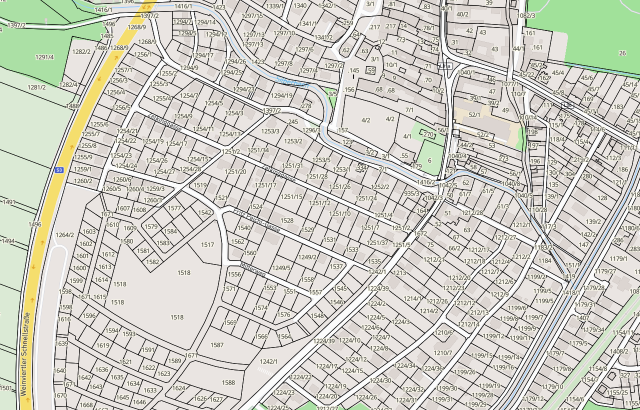 Katasterplan Sierndorf