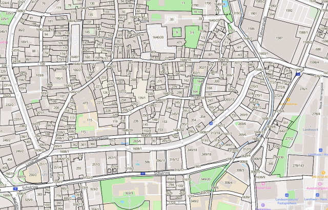 Katasterplan St. Pölten