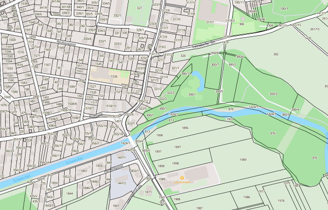 Katasterplan Tribuswinkel