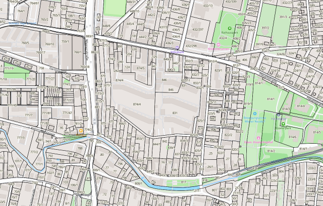 Katasterplan Wiener Neudorf