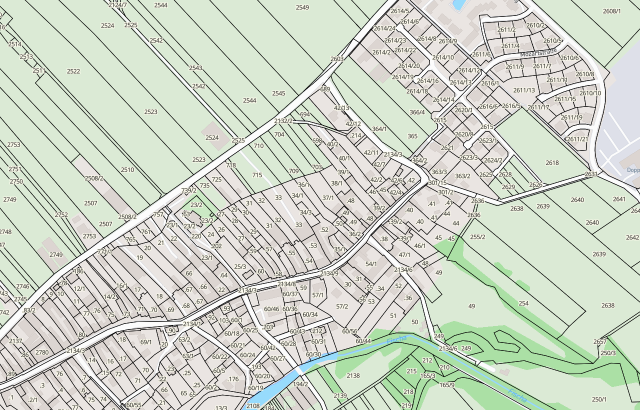 Katasterplan Wienerherberg