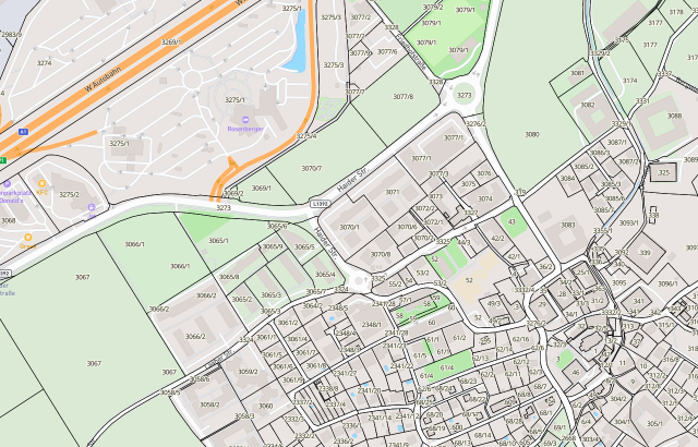 Katasterplan Ansfelden
