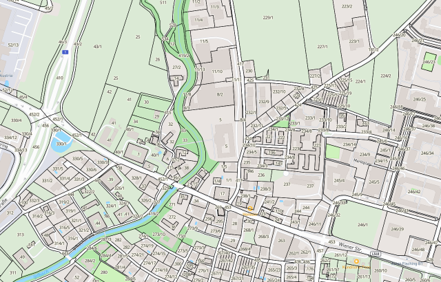 Katasterplan Asten