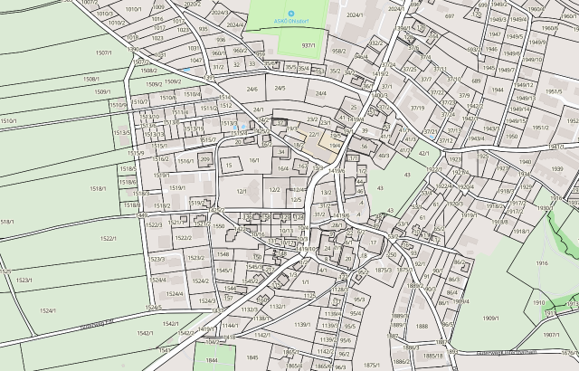Katasterplan Ohlsdorf