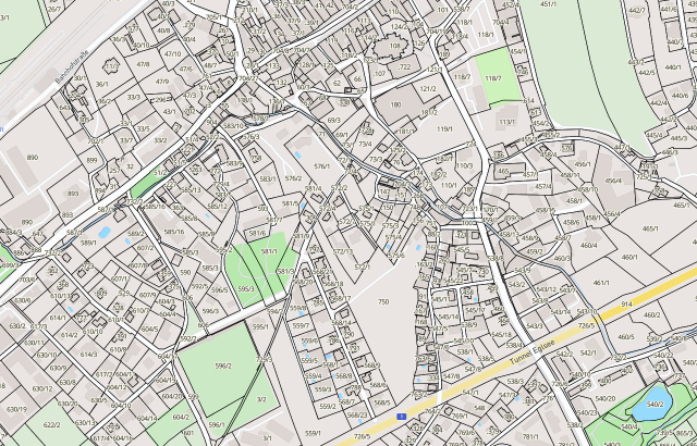 Katasterplan Schwanenstadt