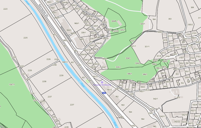 Katasterplan Walding