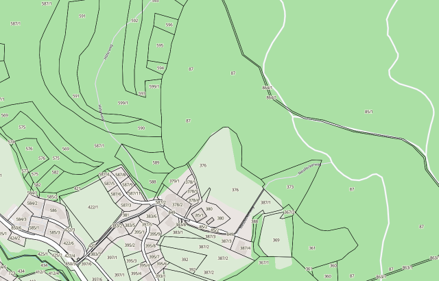 Katasterplan Wilhering