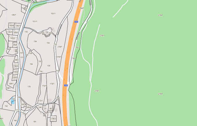 Katasterplan Flachau