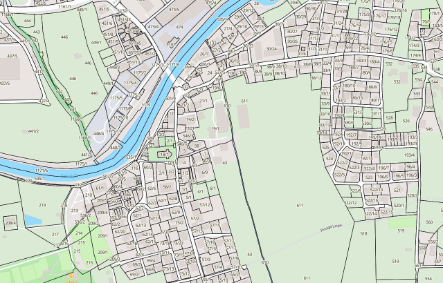 Katasterplan Niedernsill