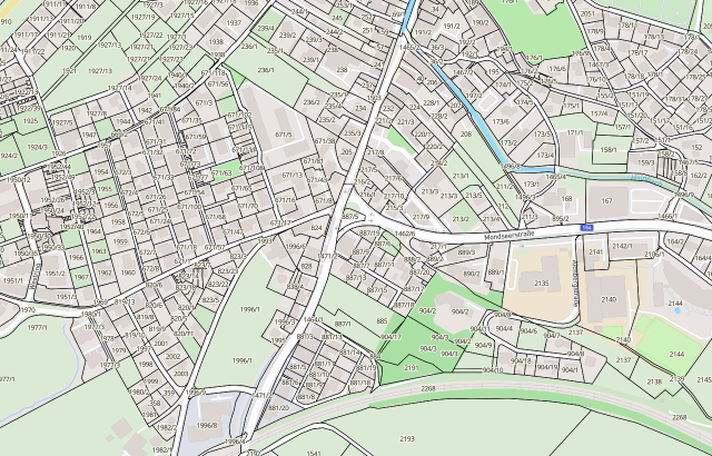 Katasterplan Straßwalchen