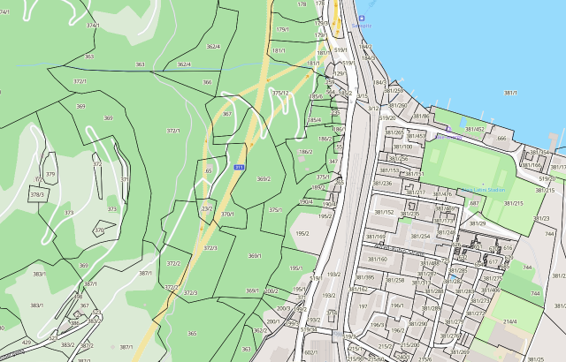 Katasterplan Zell am See