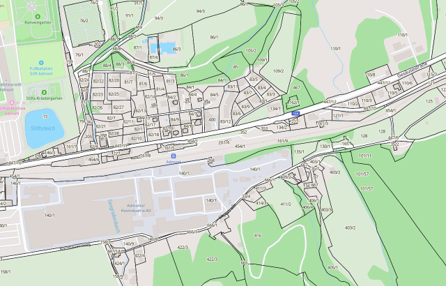 Katasterplan Admont
