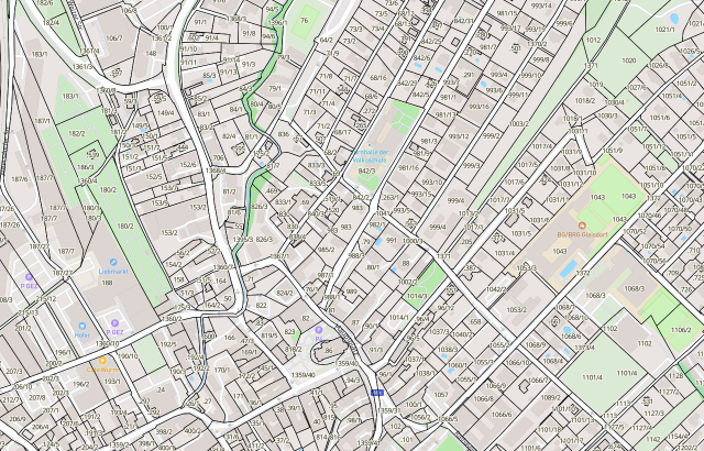 Katasterplan Gleisdorf