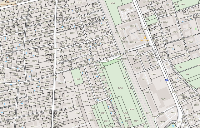 Katasterplan Graz-Puntigam