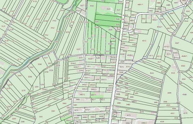 Katasterplan Jennersdorf