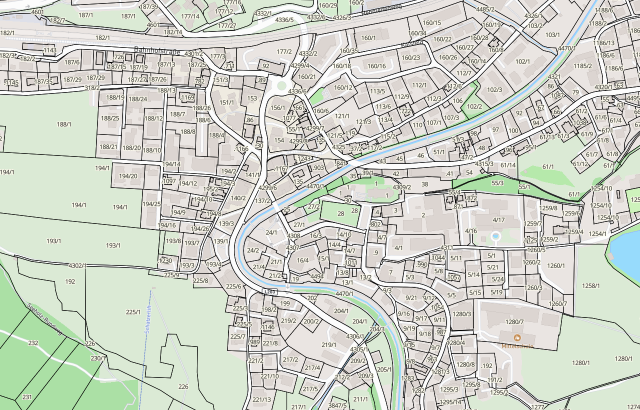 Katasterplan Kirchberg in Tirol