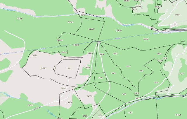 Katasterplan KIRCHBERG