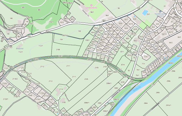 Katasterplan Kirchdorf in Tirol