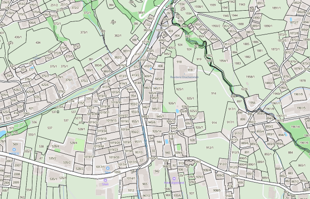 Katasterplan Niederau