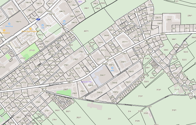 Katasterplan Wörgl